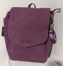 Leader Julien Jr Canvas Violet Purple Diaper Bag Backpack