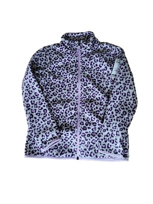 Amazon Essentials lila Leopardendruck Polarvlies