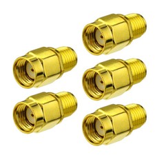 100 X RP-SMA Plug male to female Jack Straight adapter RF coax Connector 3g wifi