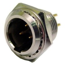 Mini XLR 3pin Male Chasssis Mount