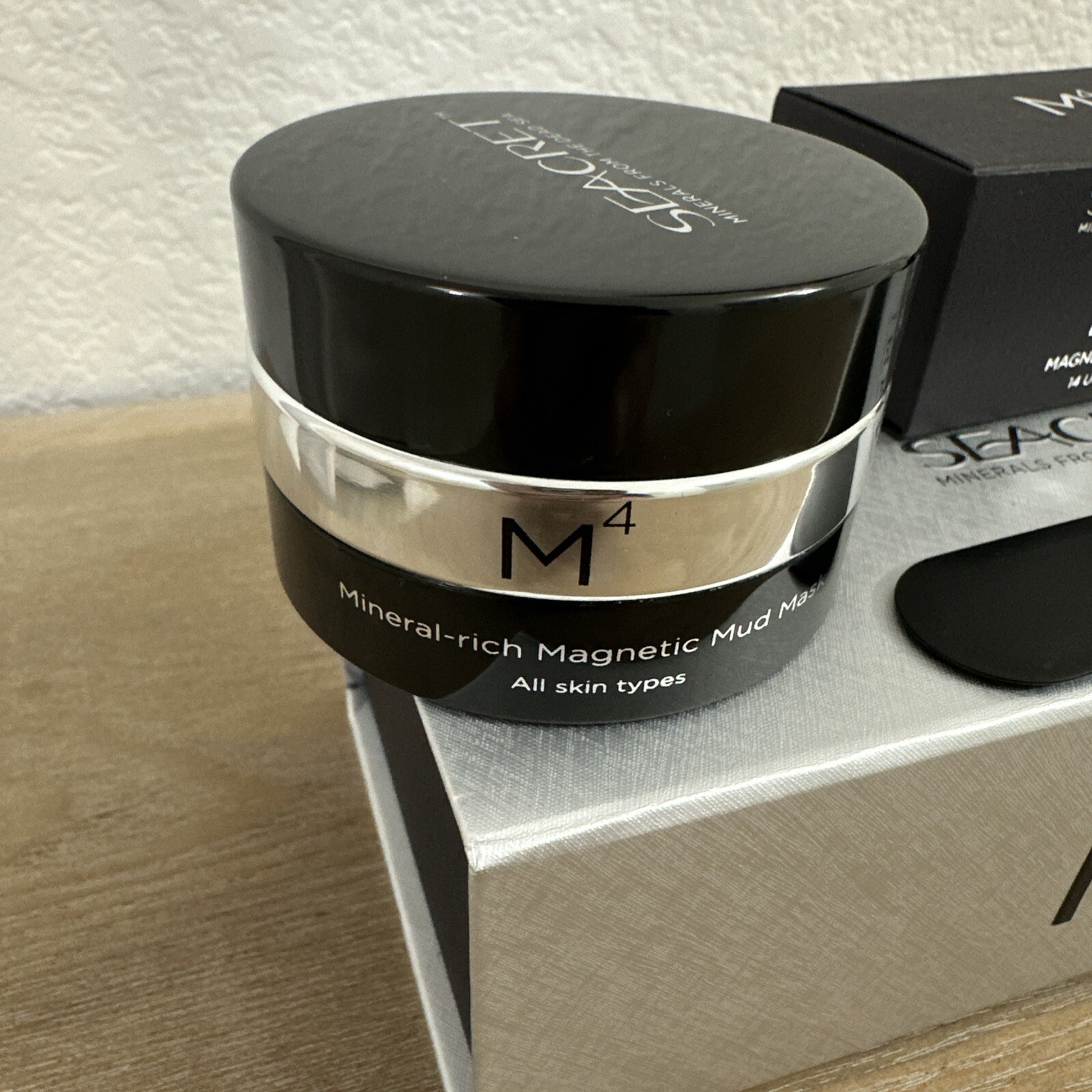 SEACRET 4Piece Kit M4 Mineral Rich Mud Mask 1.8oz exp 2024/02