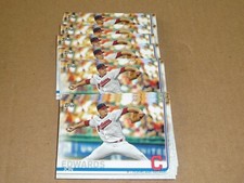 2019 Topps BASE LOT OF 41 CARDS JON EDWARDS INDIANS #528