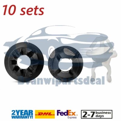 10sets  Car Hood Support Holder Clip Prop Rod For Honda Accord Odyssey Prelude