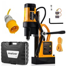 Magnetic Drilling 1800W Mag Drill Heavy-Duty 110V Tapping 80mm MELVER