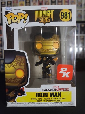 Funko POP Marvel Midnight Sun's Iron Man 2K Exclusive Limited Edition New #981