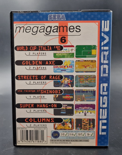 Mega Games 6 - SEGA Megadrive Mega Drive - Complet - PAL - Très Bon Etat - Imagen 2 de 10