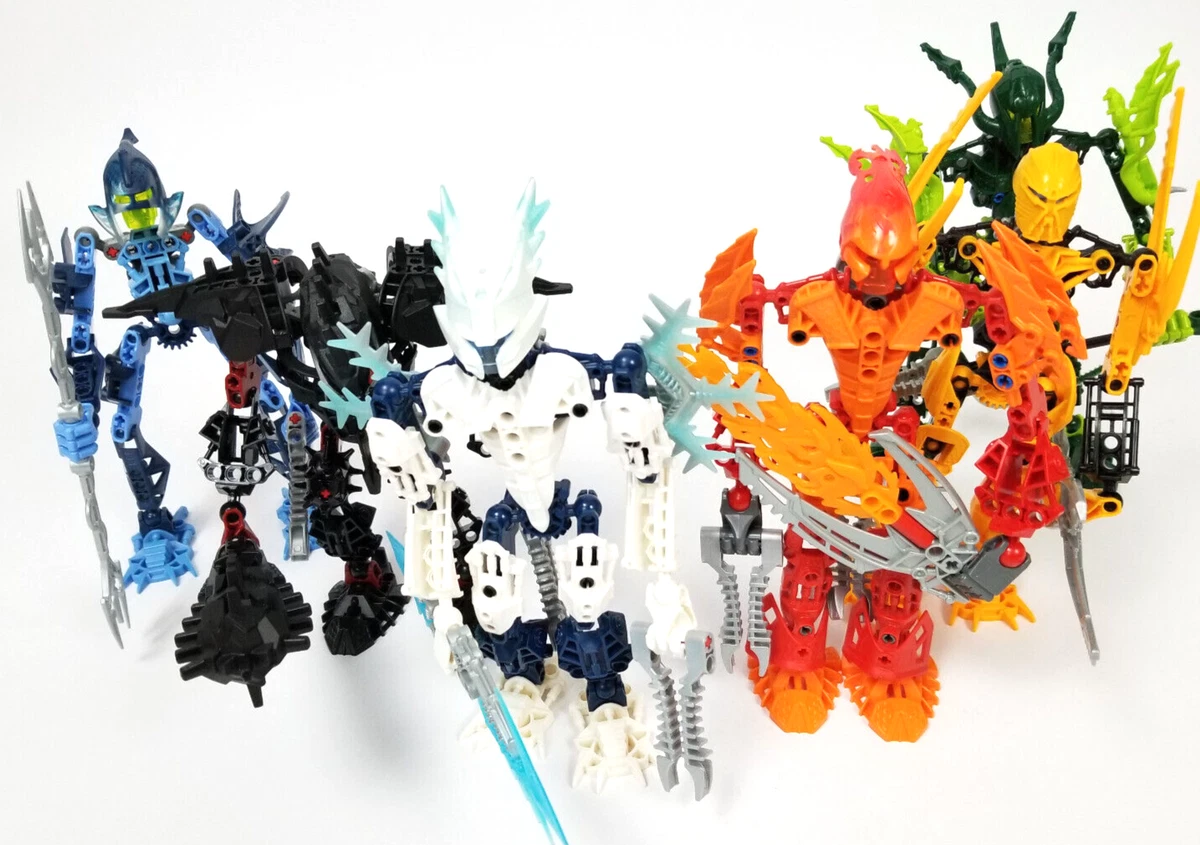 LEGO Bionicle Glatorian Legends All 6 Complete Set 8984 8985 8986