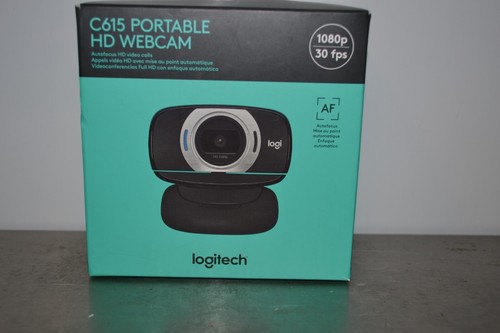 Logitech C615 HD Web Cam - Black New Open Box - 第 1/4 張圖片