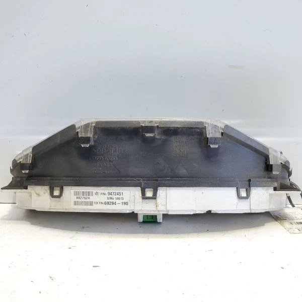 1999-2000, Volvo S80, grupo de velocímetros MPH, 2,8 L, 2x2, PN-9472451 Foto 4 de 4