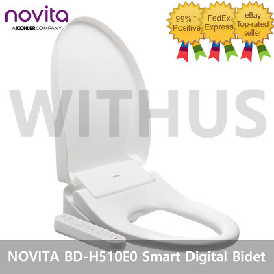 #ad NOVITA BD H510E0 Smart Digital Bidet Electric Toilet Seat healing Dryer AC 220V $299.66