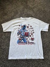 Mark McGwire T Shirt Sultan Of Swing  98 Vintage Starter MLB MLBPA Size Large