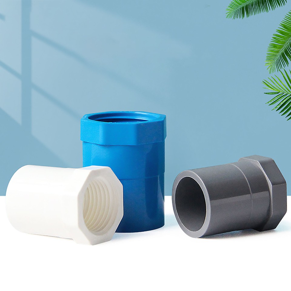 PVC Water Supply Pipe BSP Threaded Fittings Adapter Joint 1/2" 4" BSP