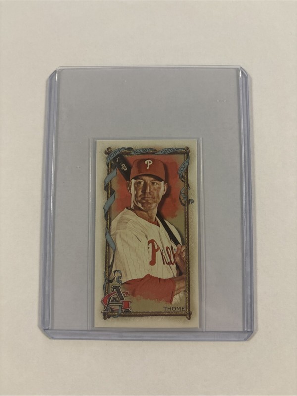 2023 Topps Allen & Ginter Mini Jim Thome #317 HOF Phillies