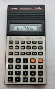 casio vintage calculator
