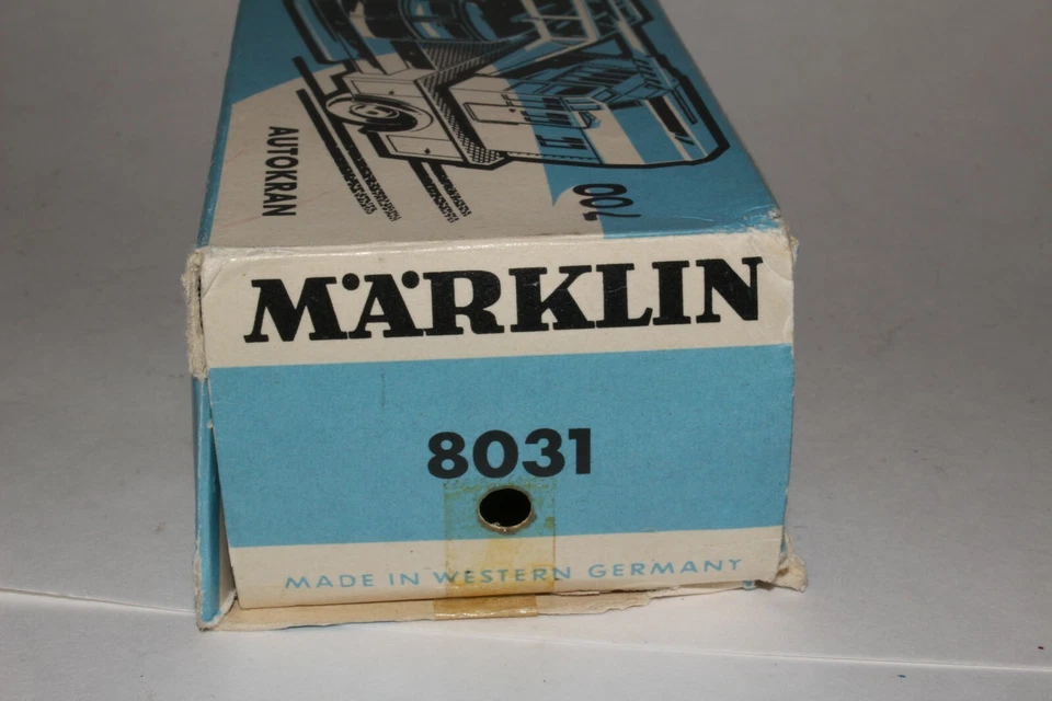 1950's Marklin #8031 Diecast Crane Truck with Original Box - Image 4 of 4