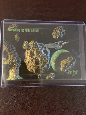 Star Trek Master Series Spectra Card S-3. Navigating the Asteroid Field