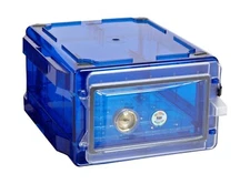SP Bel-Art Secador Blue 1.0 Vertical Desiccator Cabinet with Clear Door; 0.7 ...