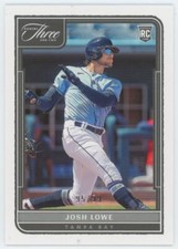 2022 Panini Three and Two Josh Lowe Rookie 95/99 Baseball Card #110