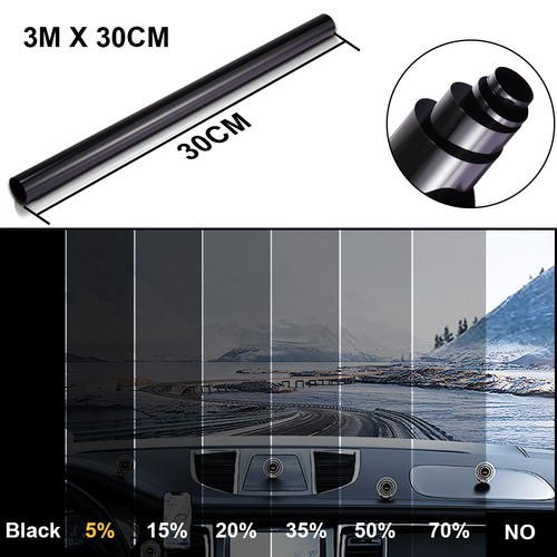 300CM Uncut Roll Window Tint Film 5% VLT 20" x 10ft Feet Car Home Office Glass - Bild 7 von 12