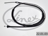 Linex 22.01.03 Handbremsseil Rechts Rechts FüR Lancia Delta 3 1.8 01.09-08.14