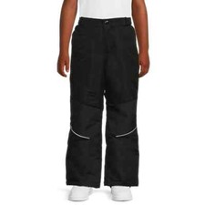 NEW Swiss Tech Girls Water Repellent Snow Pants Black Size S,M