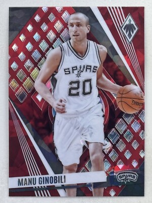 Manu Ginobili 2023-24 Panini Phoenix Red Ice Phoenix #49 NBA HOF