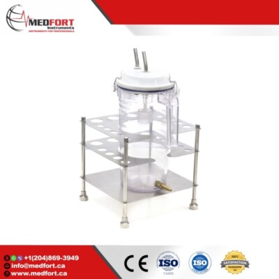 Fat Collection Canister with double story racket 2000ml Lipo **FREE Shipping** 