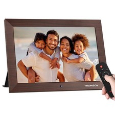 10.1" Digital Picture Frame with Remote Control, 1280  800 IPS Full View Ult...