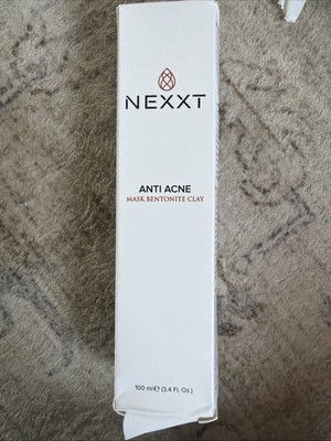 Nexxt Beauty Anti Acne Mask Bentonite Clay 100ml 3.4 fl oz Healing Relief Smooth