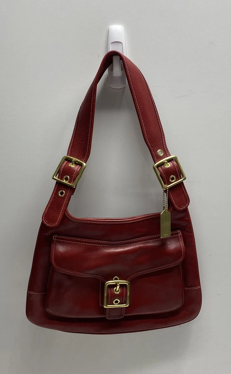 Coach Leather Red Vintage Bags, Handbags & Cases for sale | eBay