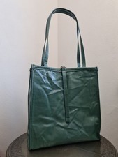 Rockige Shopper im Knitterlook * Zara Tasche grün Damen