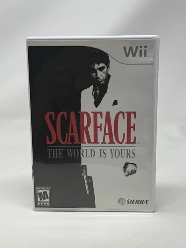 Refurbished Scarface The World is Yours Nintendo Wii Tested Pristine Disc
