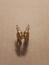 Vintage Set Of Autolite Spark Plugs Cuff Links Auto Car Parts Made In USA