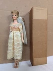 Vintage 1960s Era Barbie Doll Bride With Lace Gown