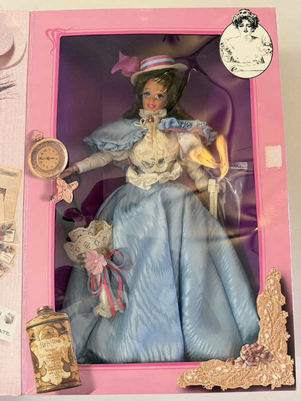 Mattel Barbie Great Eras Collection Gibson Girl Volume One Doll Set 1993