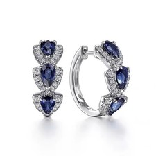 Women Heart Shiny Earrings Simple Synthetic Zircon Earrings Crystal Rhinestone