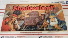 Shadowlord! Board Game 1983 Parker Brothers Vintage Sci-Fi Strategy Parts/As-Is