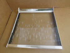 GE Refrigerator Glass Shelf w/Glides Part # WR71X1651 WR17X1515 WR17X1516 WR14X2