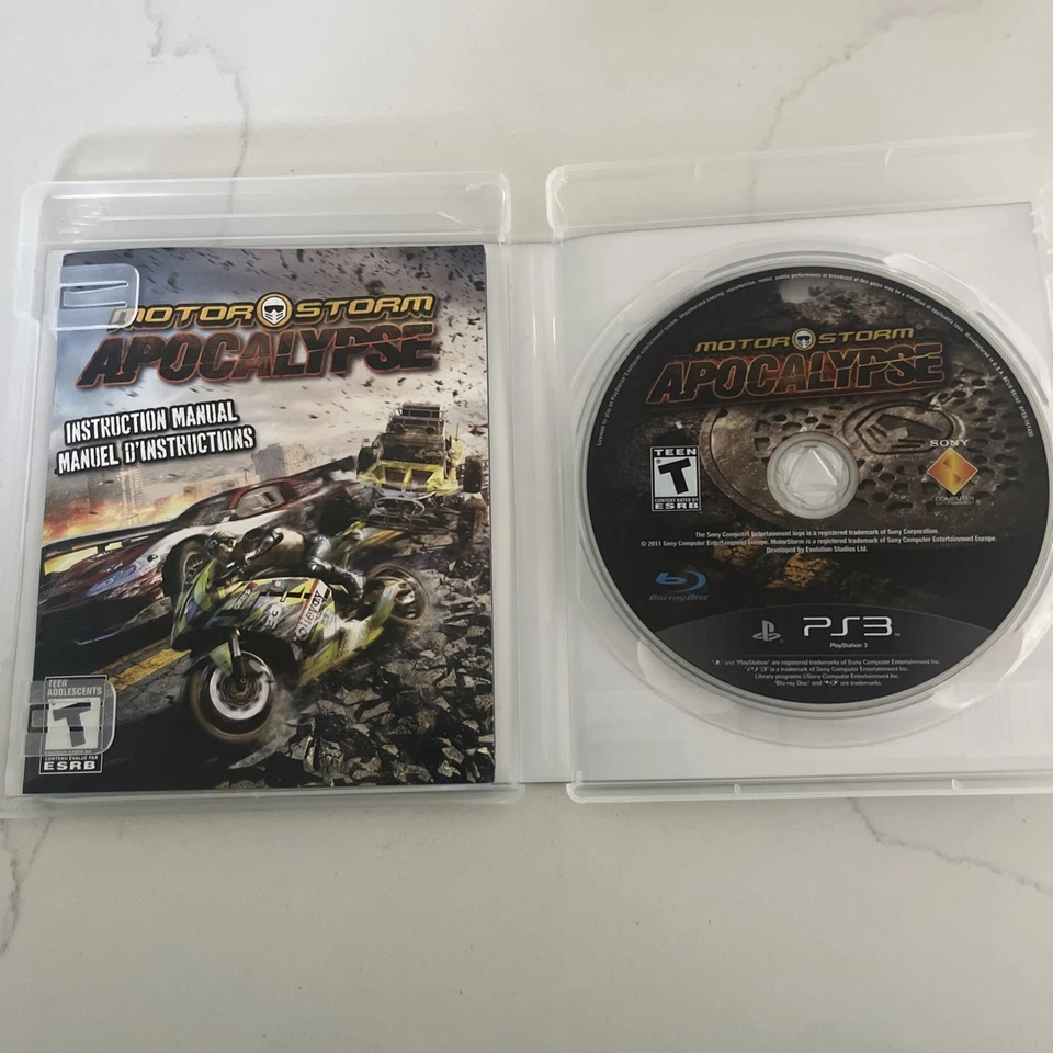 MotorStorm Apocalypse Sony PlayStation 3 PS3 Completo con Manual  Foto 2 de 2