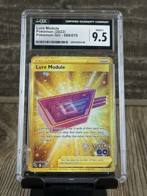 pokemon go gold lure module card Lure Module (088/078) Gold Secret Rare | Pokemon TCG Pokemon GO