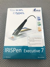IRISPen Executive 7 Pen Scanner Microsoft Win...