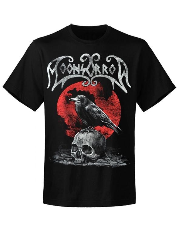Moonsorrow As a Shadow T-Shirt black unisex Cotton Tee YA669
