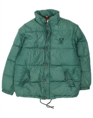 CIESSE PIUMINI Mens Padded Jacket IT 52 XL Green Polyester CM01
