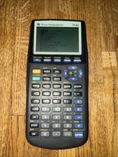 Texas Instruments TI-83 Graphing Calculator With Cover - Tested working