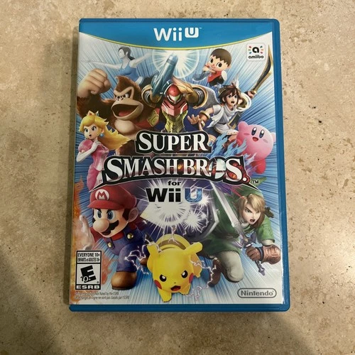 Super Smash Bros. for Wii U (Nintendo Wii U) Disc + Case