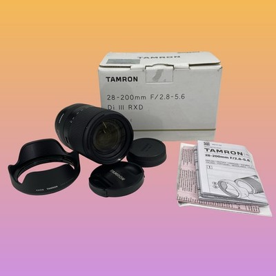 Tamron 28-200mm f/2.8-5.6 Di III RXD Lens ø67 for Sony E Mount A071 #CR0011