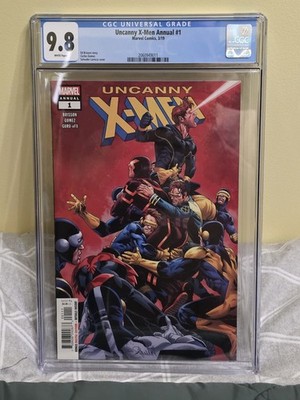   Uncanny X-men  Annual 1 Cgc   Cyclops Cover Rare Htf Low Cgc Census  