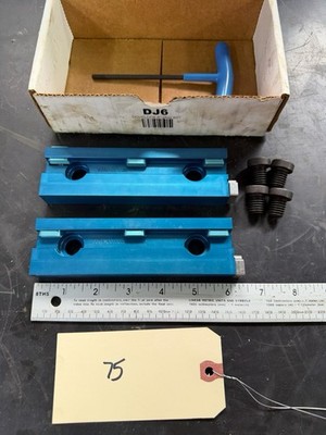 Kurt Dj6 Dovelock Master Jaws Dove Lock Quick Change 6  Master Vice Jaws CNC Mil