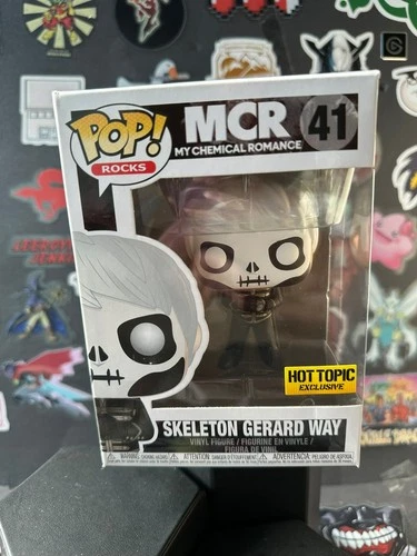 Funko Pop! Rocks: Skeleton Gerard Way #41 - Hot Topic Exclusive