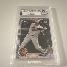 Bowman Draft 2019 Adley Rutschman Rookie 1st Bowman BD-1 MGS 10 Orioles